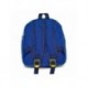 Mochila infantil azul do Sonic com design dinâmico