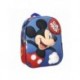 Sac à dos enfant bleu et rouge de Mickey Mouse 3D