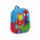 Sac à dos enfant 3D Spidey bleu avec personnages