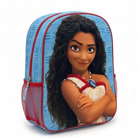 Sac à dos enfant 3D Vaiana bleu clair
