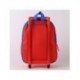Mochila infantil trolley azul do Spiderman com design 3D