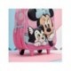 Sac à dos enfant trolley 3D Minnie rose