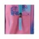 Mochila infantil rosa com design 3D de Stitch