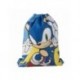 Sac bleu Sonic 27x33 cm