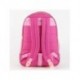 Mochila escolar rosa com design Hello Kitty