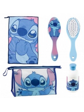 Neceser de viaje Stitch con accesorios de Disney