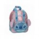 Mochila infantil Stitch azul y rosa con orejas tridimensionales