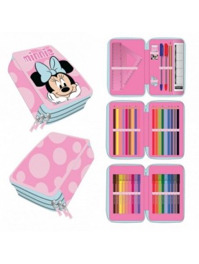 Trousse rose avec accessoires Minnie Mouse