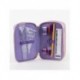 Plumier violet Kuromi avec accessoires Hello Kitty