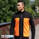 Veste réplique Naruto Shippuden homme orange et noir