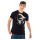 T-shirt noir Harry Potter avec silhouette de Dobby