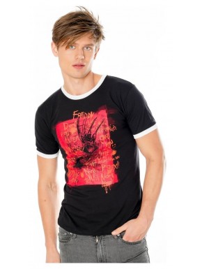 T-shirt noir Freddy Claw Les Griffes de la Nuit