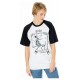 T-shirt blanc et noir Scraps Les Noces Funèbres
