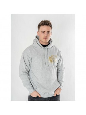 Sweat Harry Potter Serpentard gris avec capuche