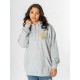 Sudadera Harry Potter Slytherin gris con capucha
