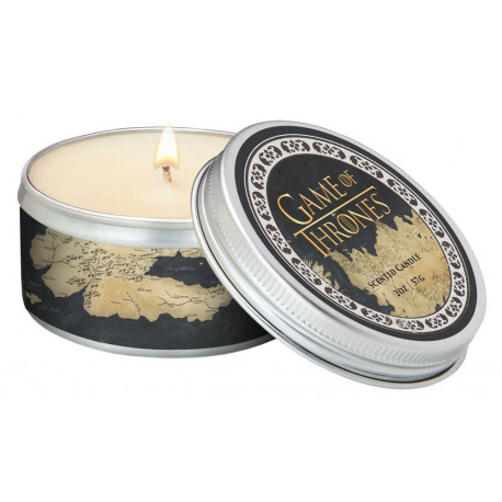 Game of Thrones Westeros tin candle