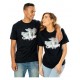 Camiseta preta Gremlins com design Flasher