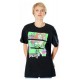 T-shirt noir Gotham City Sirens avec Poison Ivy