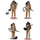 Set figuras Stranger Things Ghostbusters 15 cm McFarlane