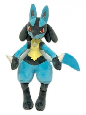 Peluche Lucario de 30 cm avec licence officielle Pokémon