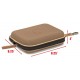 Pochette beige pour dés de table Enhance