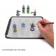 Malette noire pour peinture de miniatures avec capacité de 60 peintures.