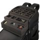 Mochila preta Enhance Collector's Edition RPG com compartimentos