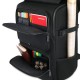 Mochila preta Enhance Collector's Edition RPG com compartimentos
