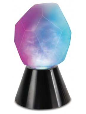 Lampe en cristal multicolore Enhance avec tourbillon de paillettes