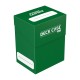 Deck Case 80+ verde de Ultimate Guard con capacidad para 80 cartas