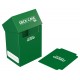 Deck Case 80+ verde de Ultimate Guard con capacidad para 80 cartas