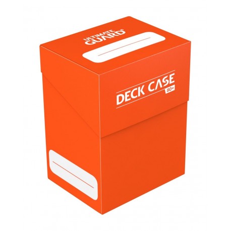 Deck Case 80+ Ultimate Guard orange pour 80 cartes