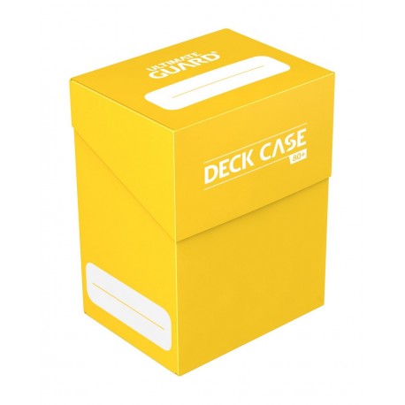 Deck Case 80+ jaune de Ultimate Guard