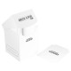 Deck Case blanc Ultimate Guard avec capacité de 100 cartes