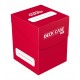 Deck Case rouge Ultimate Guard 100+ pour cartes