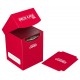 Deck Case rouge Ultimate Guard 100+ pour cartes