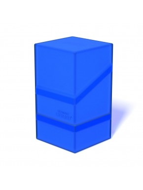 Caja azul Ultimate Guard Boulder'n'Tray 100+ con cartas y dados