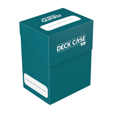 Deck Case 80+ couleur pétrole avec cartes et séparateur