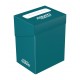 Deck Case 80+ couleur pétrole avec cartes et séparateur