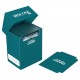 Deck Case 80+ couleur pétrole avec cartes et séparateur