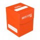 Boîte à cartes orange Ultimate Guard Deck Case 100+