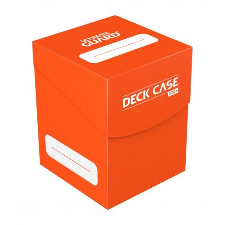 Boîte à cartes orange Ultimate Guard Deck Case 100+