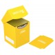 Boîte Deck Case jaune pour 100 cartes