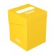 Boîte Deck Case jaune pour 100 cartes