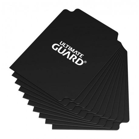 Séparateurs de cartes noirs standard Ultimate Guard