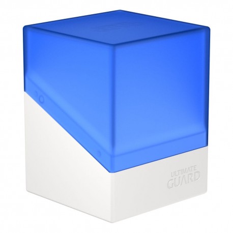 Caja Ultimate Guard Boulder 100+ azul y blanco