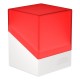 Deck box Ultimate Guard Boulder 100+ rojo y blanco