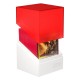 Deck box Ultimate Guard Boulder 100+ rojo y blanco