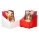 Deck box Ultimate Guard Boulder 100+ rojo y blanco