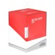Deck box Ultimate Guard Boulder 100+ rojo y blanco
